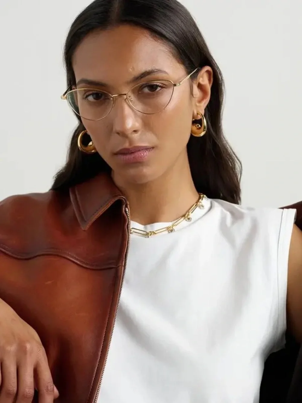 Khaite x Oliver Peoples | Matte Black 1998RX Eyeglasses